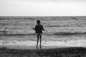In between